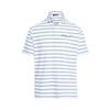 Men's Featherweight Simple Stripe Short Sleeve Polo