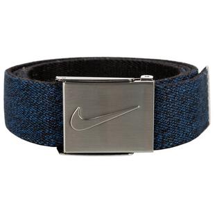 Men's Reversible Stretch Heathered Web Belt