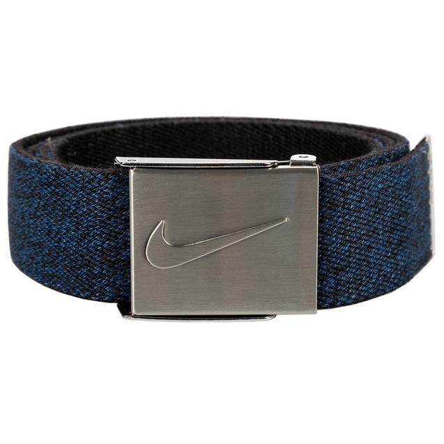 Ceinture tissée chinée réversible et extensible pour hommes NIKE