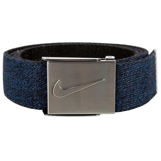 Men's Reversible Stretch Heathered Web Belt, NIKE