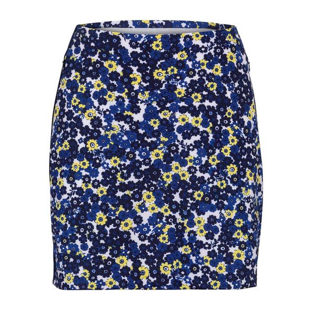 Women's Angela Aspen Print Pull On 18 Inch Skort