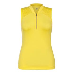 Women's Saige Zip Sleeveless Top