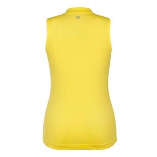 Women's Saige Zip Sleeveless Top