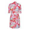 Women's Zaya UPF 50+ Painted Petals Printed Half Sleeve Dress