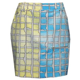 Women's Shibori Print 17.5 Inch Skort