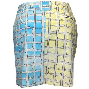 Women's Shibori Print 17.5 Inch Skort