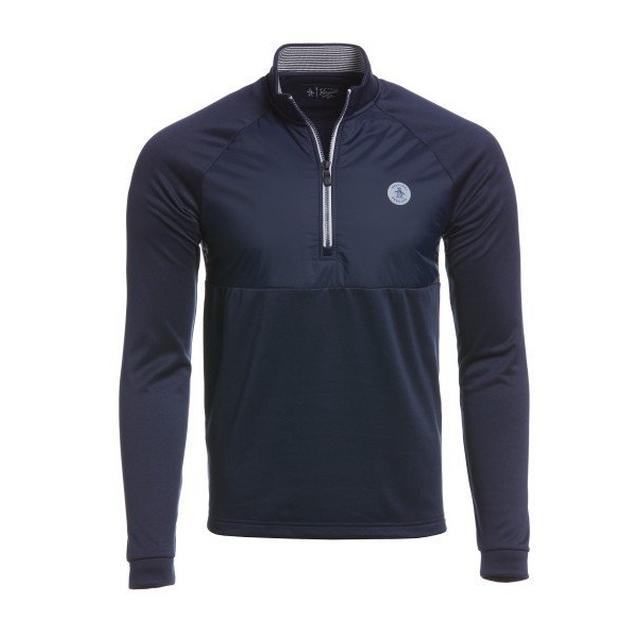 Men's Mixed Media 1/4 Zip Pullover ORIGINAL PENGUIN GOLF