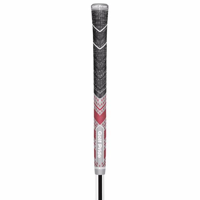 MCC Plus 4 Grey/Red Standard Grip GOLF PRIDE