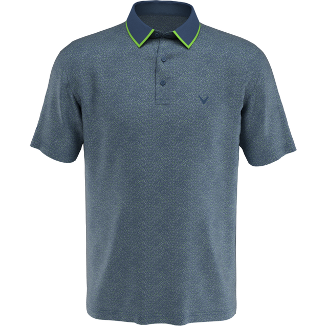 Men's All Over Printed Short Sleeve Polo