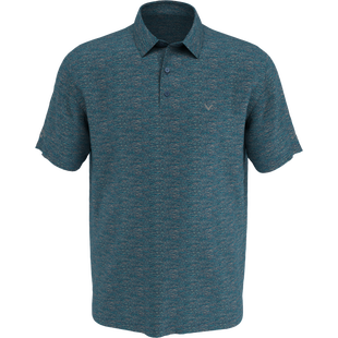 Men's Big & Tall All Over Printed Short Sleeve Polo