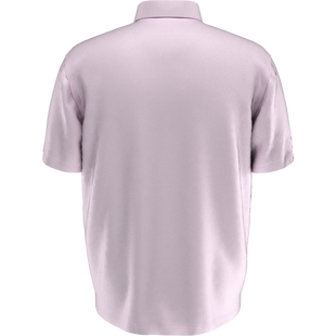 Men's Fine Line Stripe Short Sleeve Polo