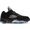Air Jordan V Low Spiked Golf Shoe - Black/Metallic