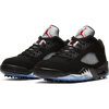 Air Jordan V Low Spiked Golf Shoe - Black/Metallic