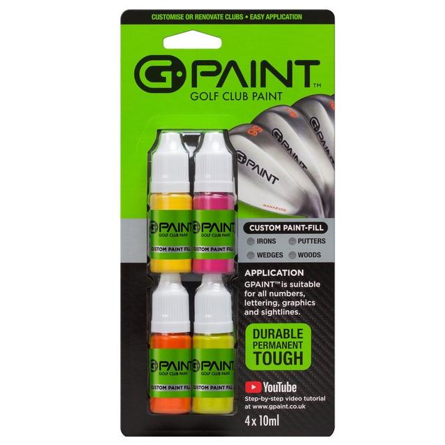 Peinture pour bâtons de golf - Brights Collection (Paquet de 4)