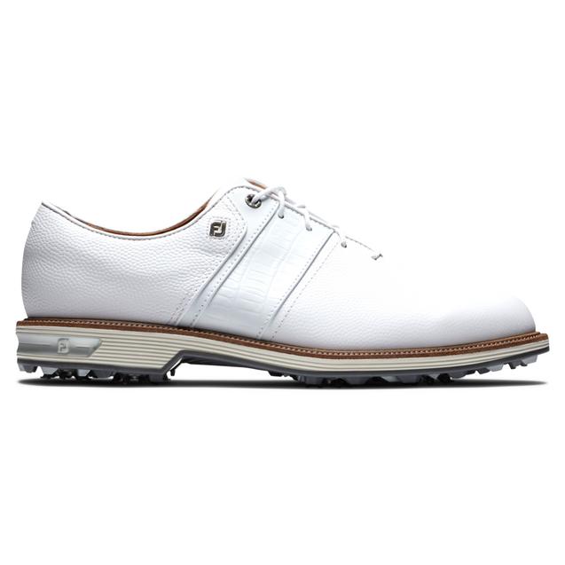 Men's DryJoys Premiere Packard Spiked Golf Shoe - White