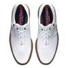 Men's DryJoys Premiere Packard Spiked Golf Shoe - White