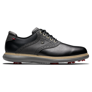 Men's Traditions Saddle Spiked Golf Shoe - Black FOOTJOY