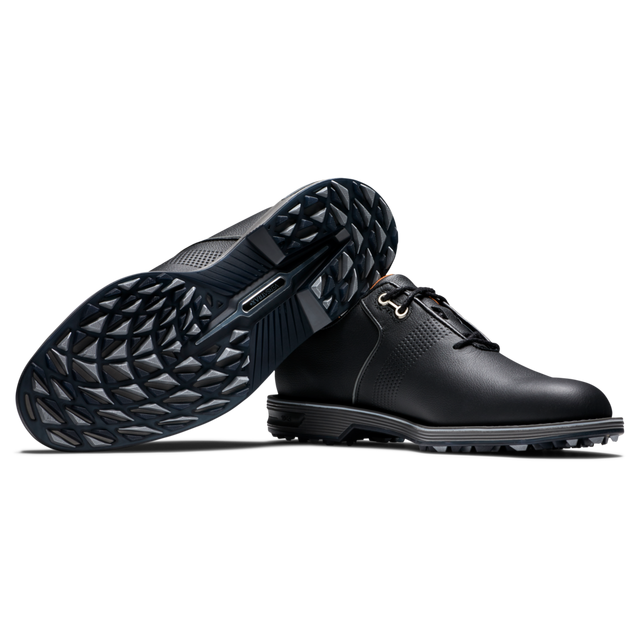 Men's DryJoy Premiere Flint Spiked - Black | FOOTJOY | Golf Shoes