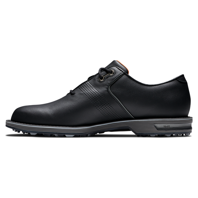 Men's DryJoy Premiere Flint Spiked - Black | FOOTJOY | Golf Shoes