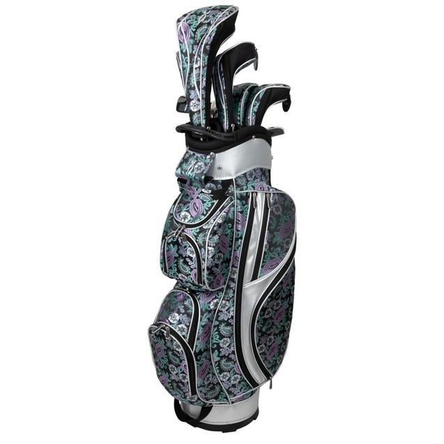 Diva 11-Piece Package Set -Mauve Floral NANCY LOPEZ