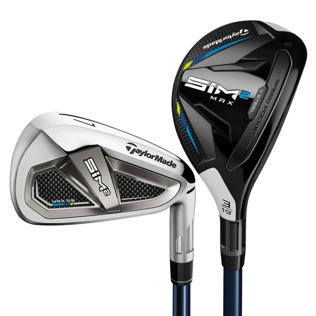 SIM2 Max OS 3H 4H 5-PW Combo Iron Set with Steel Shafts TAYLORMADE