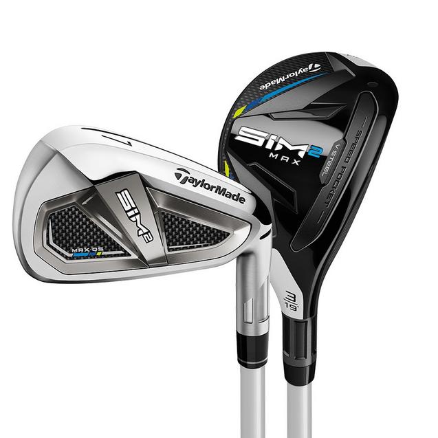 Women's SIM2 Max OS 4H 5H 6-PW AW Combo Iron Set with Graphite