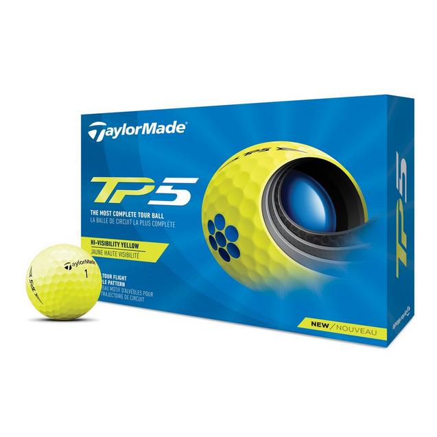 Prior Generation - TP5 Golf Balls - Yellow TAYLORMADE