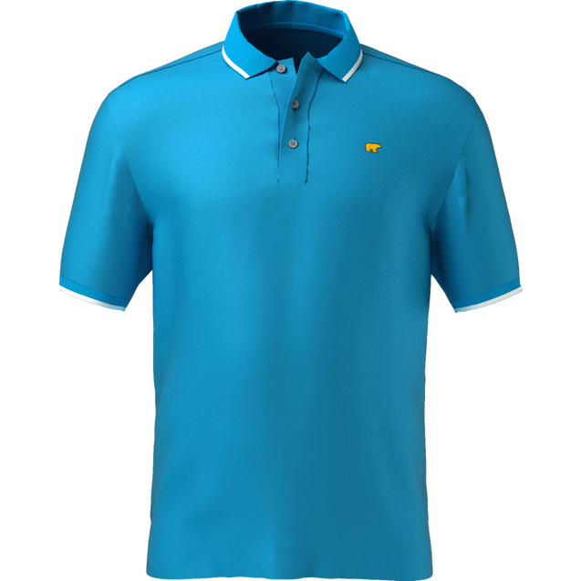 Men's Solid Short Sleeve Polo