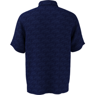 Men's Melange Short Sleeve Polo