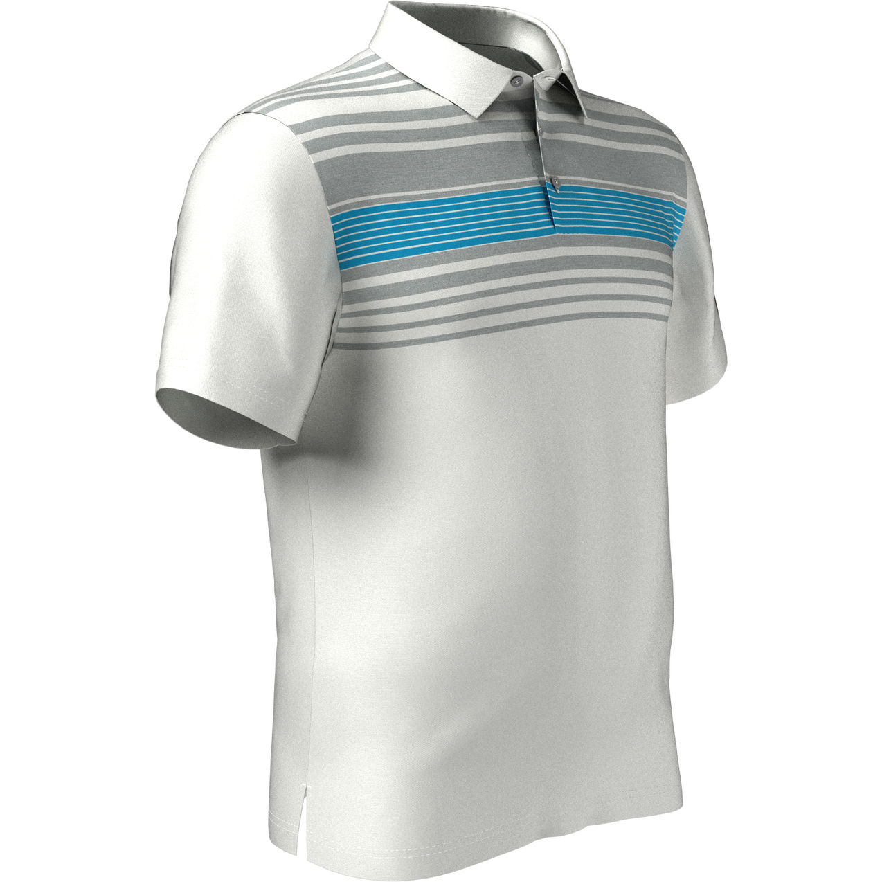 Men's Par Printed Short Sleeve Polo