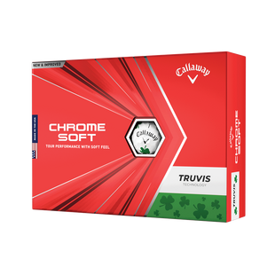 Chrome Soft Truvis Golf Balls - Shamrock Edition