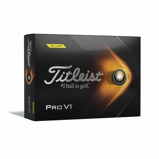 Pro V1 Golf Balls - Yellow