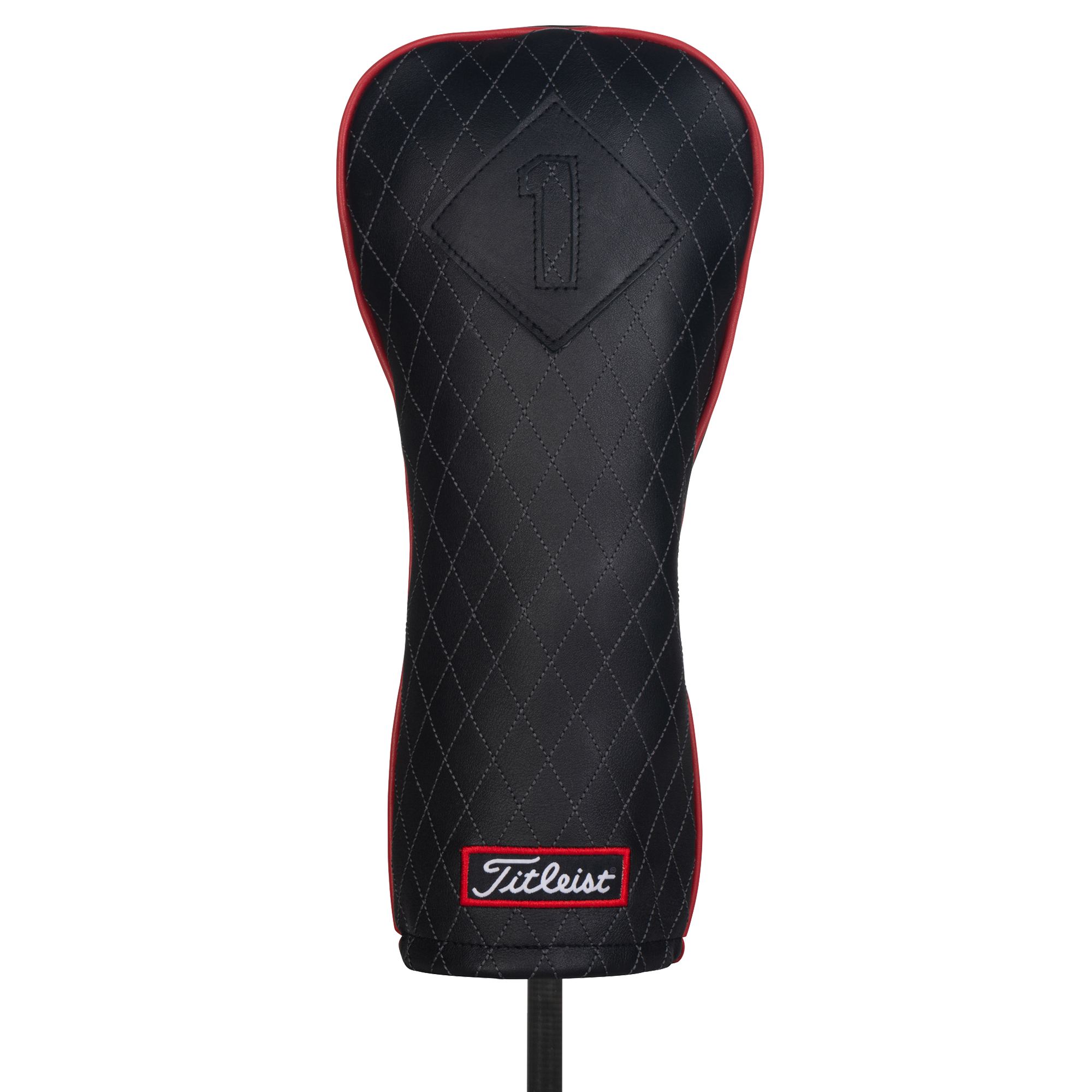 Jet Black Leather Driver Headcover