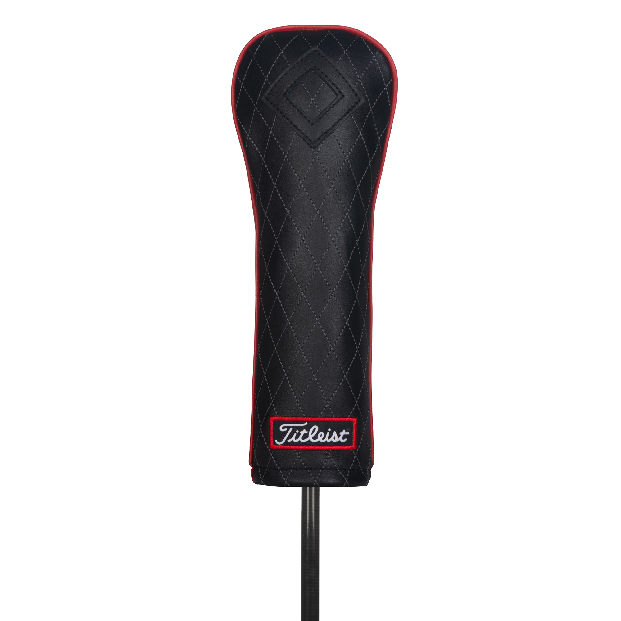 Jet Black Leather Fairway Headcover