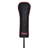 Jet Black Leather Fairway Headcover