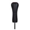 Jet Black Leather Fairway Headcover