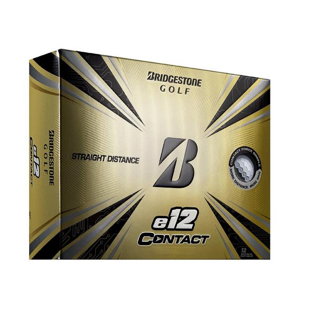 Balles e12 Contact - Blanc BRIDGESTONE