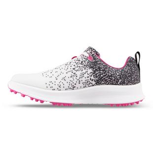 Women's Leisure Spikeless Shoe - Black/White