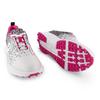 Women's Leisure Spikeless Shoe - Black/White