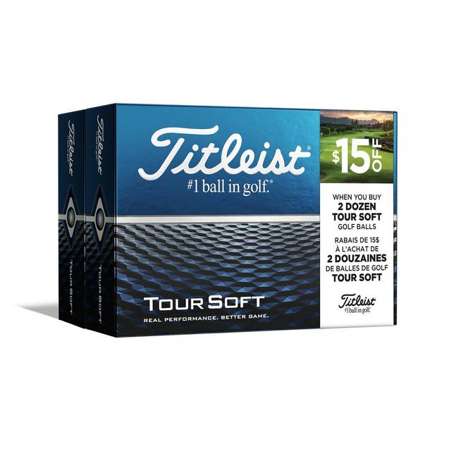 Balles Tour Soft (24) TITLEIST