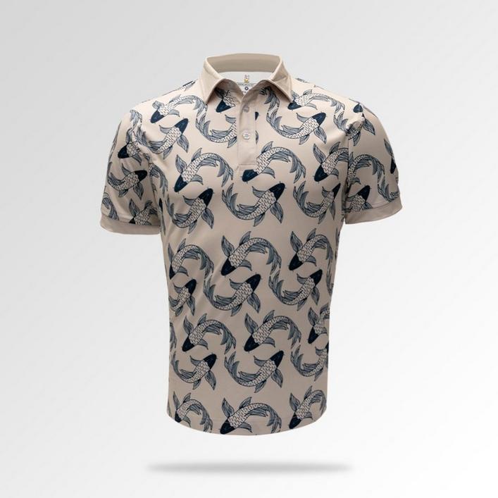 Men's Koi Short Sleeve Polo