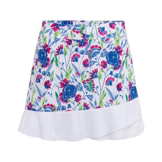 Women's Floral Printed Flounce Skort