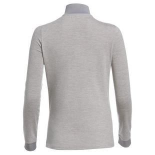 Veste à glissière complète avec col côtelé pour femmes