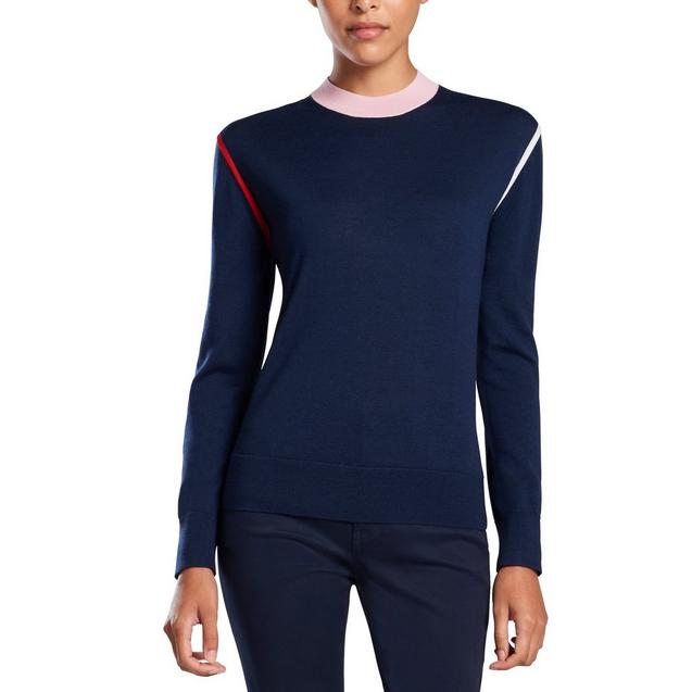 Women's Colour Block Crew Sweater G/FORE