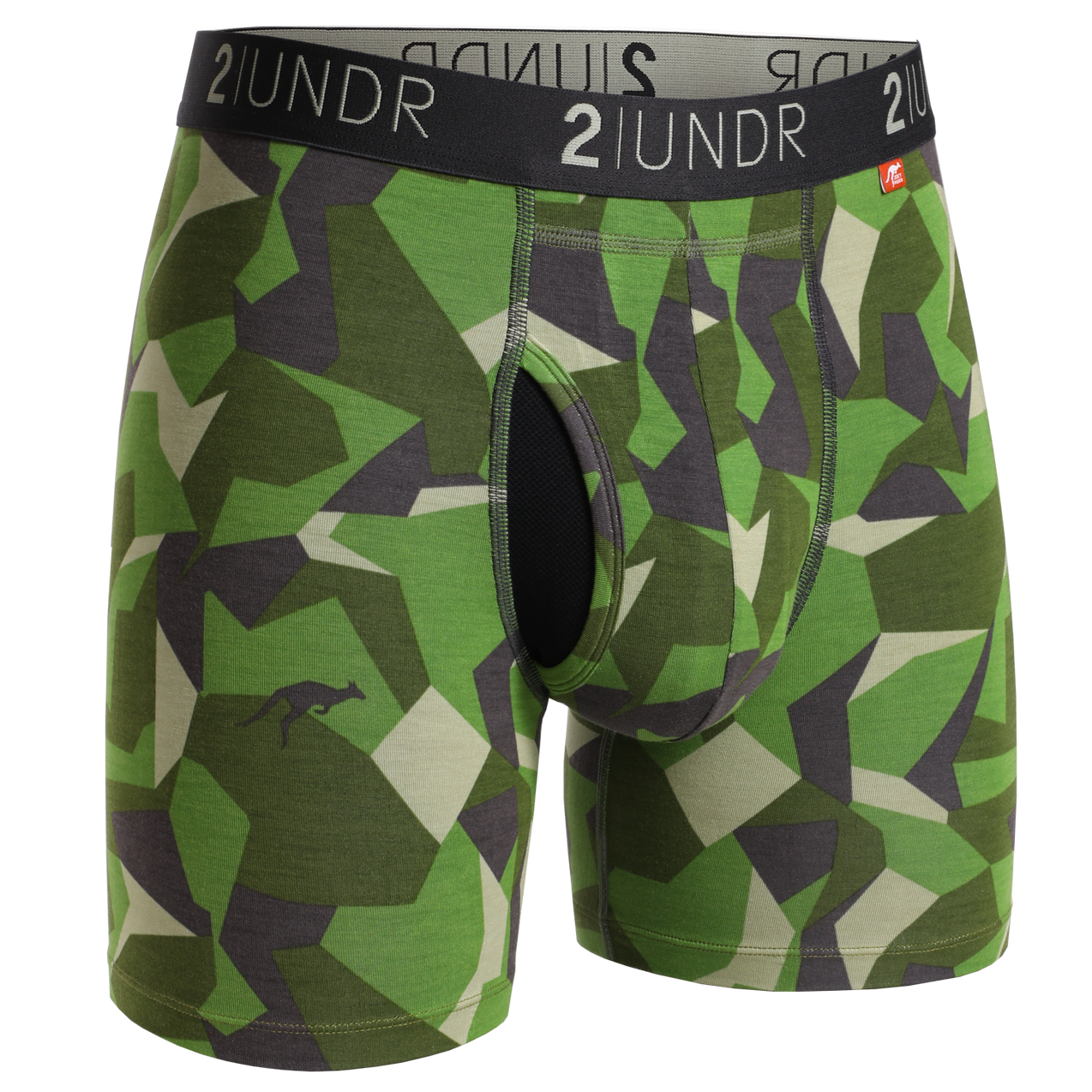 Men's Swing Shift Boxer Brief - Green Camo