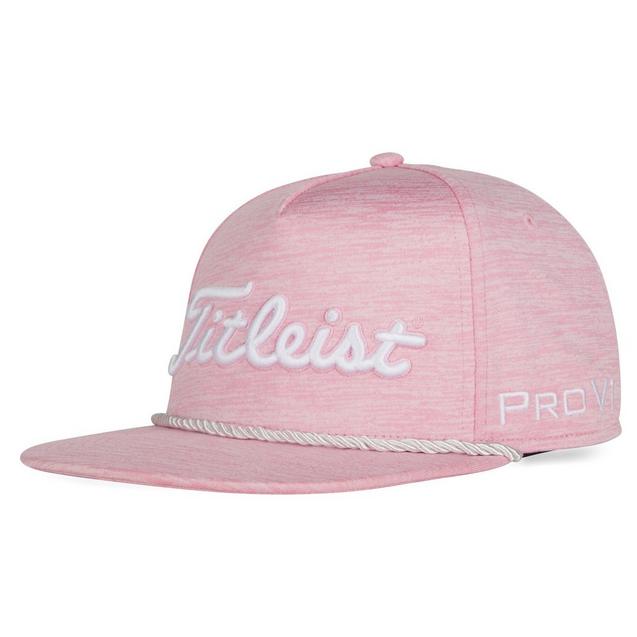 Men's Pink Out Tour Space Dye Rope Snapback Cap | TITLEIST | Hats