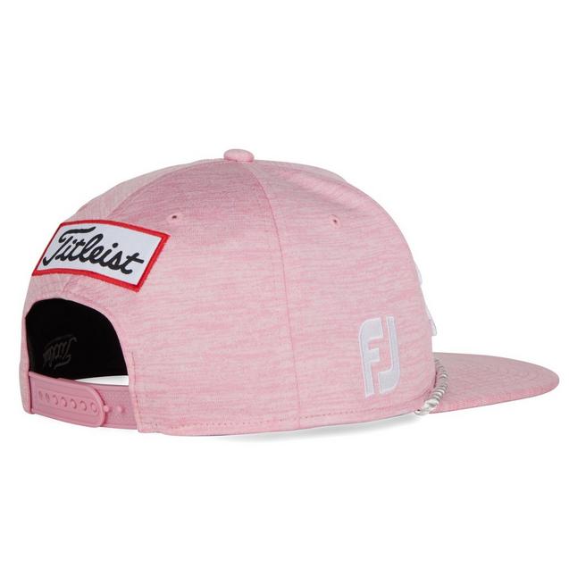 Men's Pink Out Tour Space Dye Rope Snapback Cap, TITLEIST
