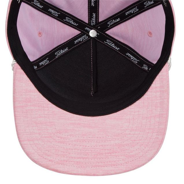 Men's Pink Out Tour Space Dye Rope Snapback Cap, TITLEIST