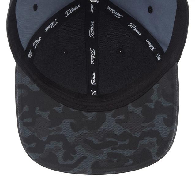 Men's Black Camo Tour Semi Curve Snapback Cap | TITLEIST | Hats
