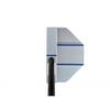 Platinum Milled Tri-Mallet Putter